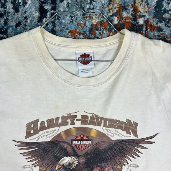 Vintage Harley Davidson Biker Graphic T shirt Size 3XL - Picture 2 of 6